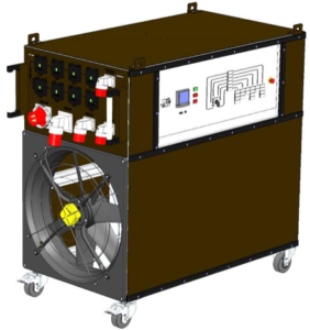 Belastungsanlage CAD-Modell Widerstandstechnik